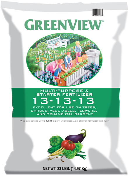 GreenView Multi-Purpose & Starter Fertilizer 13-13-13