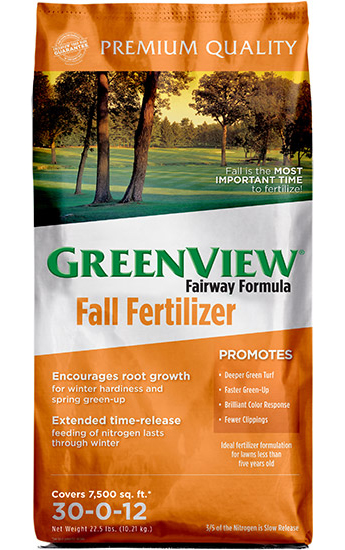GreenView Fairway Formula Fall Fertilizer